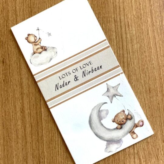 Teddy on Clouds Kids Cash Envelopes