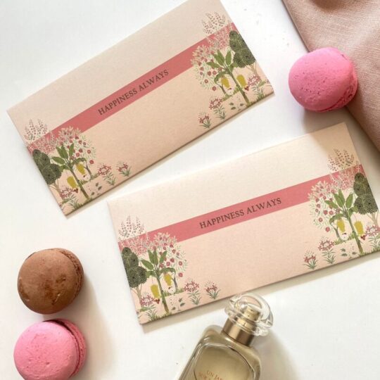 Pink Panache Mughal Cash Envelopes
